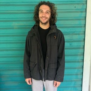 Old Navy Grey Army Jacket